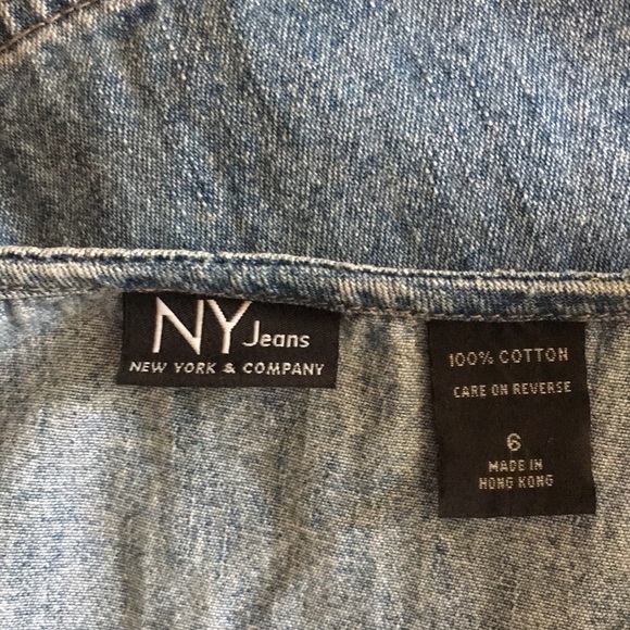 💙Vintage Cotton Denim Jumper - Picture 7 of 8
